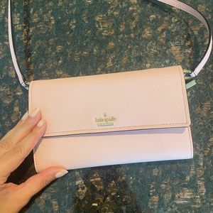 Baby pink Kate Spade purse